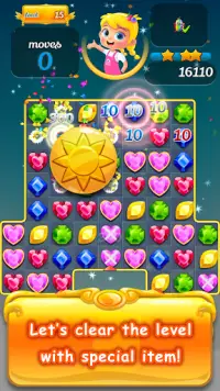 New Jewel Pop Story: Puzzle World Screen Shot 0