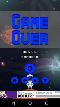 New Angry Space Boy HD Free Screen Shot 4