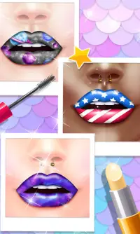 Lip Art DIY Skin Care Makeup Screen Shot 2