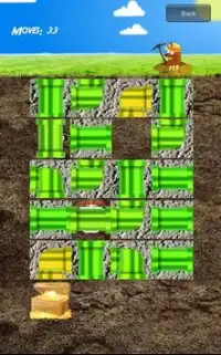 Brain Game Gold Miner Pipes Screen Shot 2