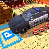 Modern city police parking driver 2020