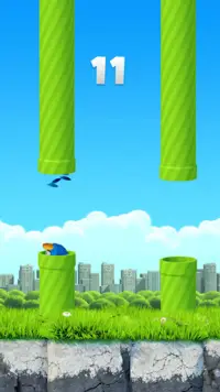 Flappy Flying Bird 3D RTX Screen Shot 5