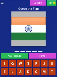 Guess The Flag : Trivia Game Screen Shot 9