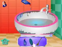 Bathroom cleaning girls games Screen Shot 4