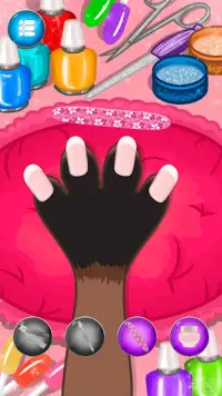 Hippo manicure: Game for girls Screen Shot 5