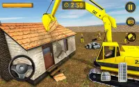 Wrecking crane simulator 2019: jogo de mudança Screen Shot 10