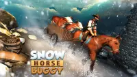 Snow Taxi Horse Transport Screen Shot 4