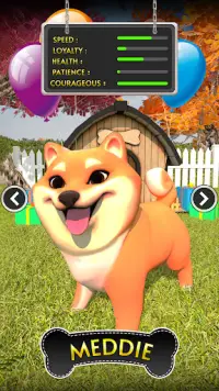 犬シミュレーターゲーム Screen Shot 1