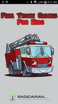 Fire Truck Games Screen Shot 0