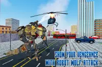 Robot Wolf Attack 3D Screen Shot 3