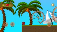 Rolling Balls - Tropical Beach Adventure Screen Shot 1