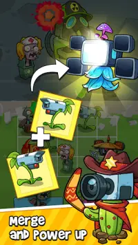 Toilet Zombies : Merge Plants Screen Shot 3