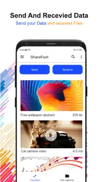 SHARE fast: Phone Clone & Data Screen Shot 1