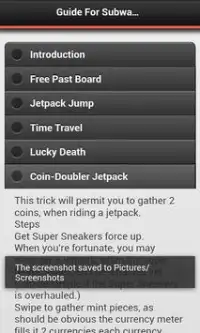 Guide For Subway Surfers Screen Shot 1