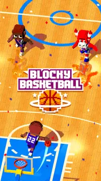 Blocky Basketball FreeStyle Screen Shot 10