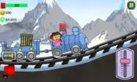 Super Dora Train Kids - dora games free Screen Shot 1