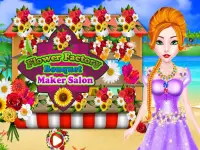 Flower Factory Shop - Bouquet Maker Salon Screen Shot 0