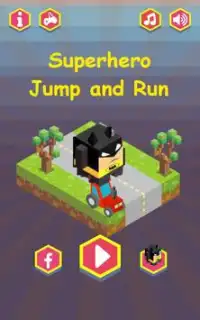Superhero Jump and Run Screen Shot 0