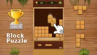 Block Puzzle - Wood Style Screen Shot 1