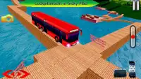 Unmöglich Bus Spiele: Tricky Fahrt Screen Shot 3