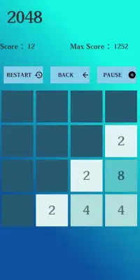 2048 Puzzle Game - Brain Booster Game Screen Shot 3