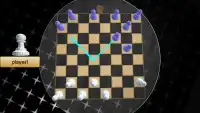 шашки 3D: онлайн английские шашки Screen Shot 3