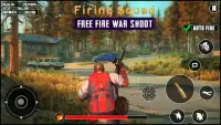 मुफ्त आग खेल 2k20: असली शूटिंग युद्ध हड़ताल Screen Shot 0