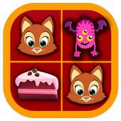 Match pairs kids memory game - Latest edition
