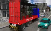 Aliens Transport - Police Transporter Truck Screen Shot 4
