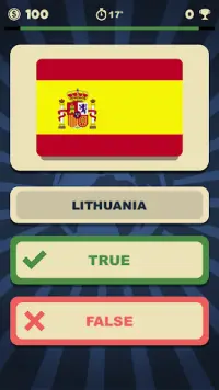 World Flags Quizzer Screen Shot 4