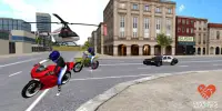 Bike Rider vs Cop Car City Police Chase Screen Shot 2