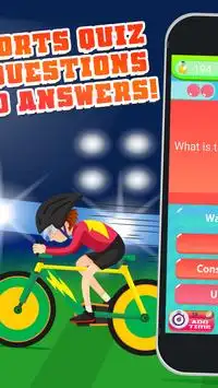 スポーツクイズ -質問 と 答え Screen Shot 1