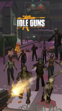 Idle Guns: Weapons & Zombies Screen Shot 1