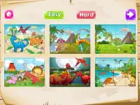 puzzle dinosaure gratuit pour les enfants Screen Shot 6