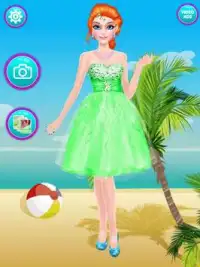 Seaside Doll Salon: Girls Games Screen Shot 1