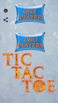 Tic Tac Toe Ice And Fire Screen Shot 2