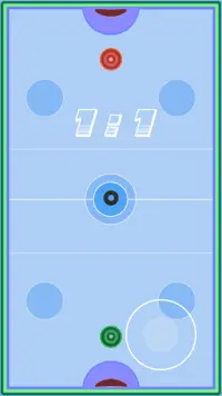 Air hockey online Screen Shot 2