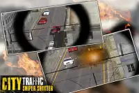 City Traffic Sniper Shooter 3D Screen Shot 1