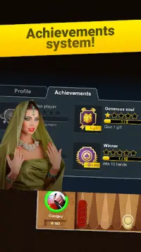 Backgammon Short Arena Screen Shot 3