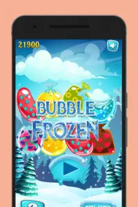 Bubble Frozen Shooter Offline Game Screen Shot 1