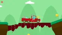 恐竜トラック - 子供向けのカーシミュレーターゲーム Screen Shot 6