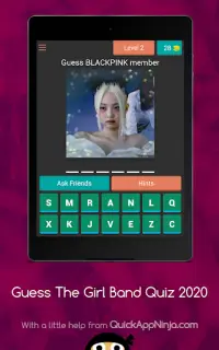 Indovina KPOP Girlband Quiz 2020: BLACKPINK ecc Screen Shot 14