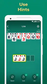 Solitaire: Classical Solitaire Screen Shot 1