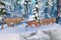 jogo de simulador de leopardo Screen Shot 0
