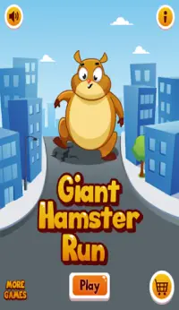 Giant Hamster Run Screen Shot 1
