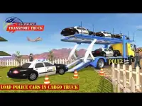US Police Transport Truck Cargo :Vehicle Transport Screen Shot 10