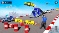 Police Car Stunts Racing Games Screen Shot 22