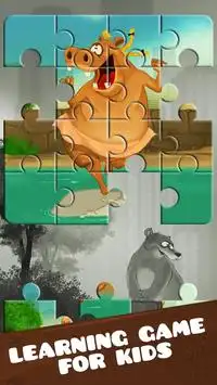 Animaux de Zoo-Jeux de Puzzle Screen Shot 2