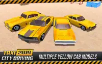 US Taxi Driver: Yellow Cab Driving Games Screen Shot 1