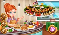 Restaurant kids food - Juegos de cocina divertidos Screen Shot 0